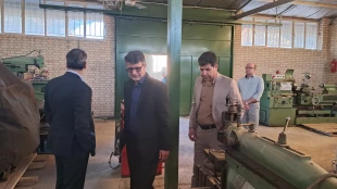بازدید ریاست محترم دانشگاه ملی مهارت استان خراسان رضوی از آموزشکده گناباد  2