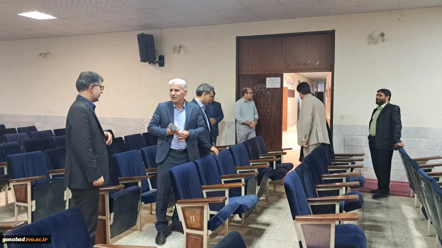 بازدید ریاست محترم دانشگاه ملی مهارت استان خراسان رضوی از آموزشکده گناباد  3