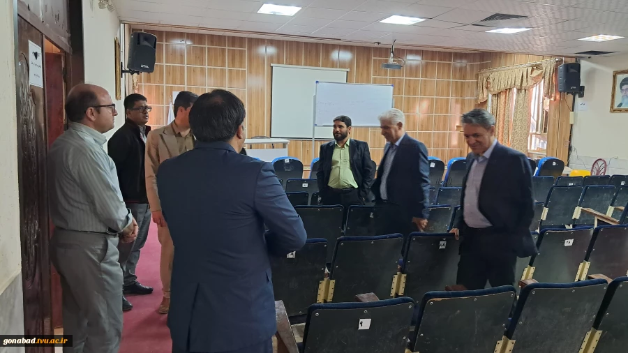 بازدید ریاست محترم دانشگاه ملی مهارت استان خراسان رضوی از آموزشکده گناباد  4