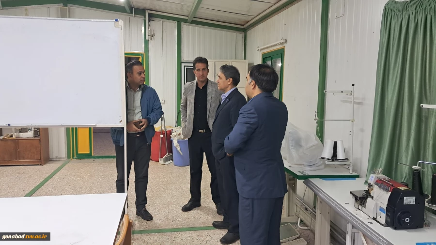 بازدید ریاست محترم دانشگاه ملی مهارت استان خراسان رضوی از آموزشکده گناباد  9