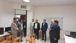 بازدید ریاست محترم دانشگاه ملی مهارت استان خراسان رضوی از آموزشکده گناباد  10