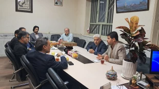 بازدید ریاست محترم دانشگاه ملی مهارت استان خراسان رضوی از آموزشکده گناباد  13