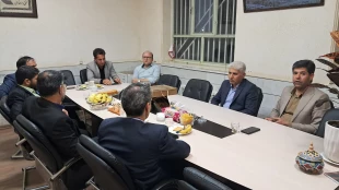 بازدید ریاست محترم دانشگاه ملی مهارت استان خراسان رضوی از آموزشکده گناباد  14