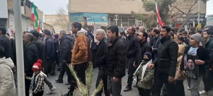 حضور اساتید،کارکنان و دانشجویان آموزشکده ملی مهارت گناباد در مراسم روز قدس  2